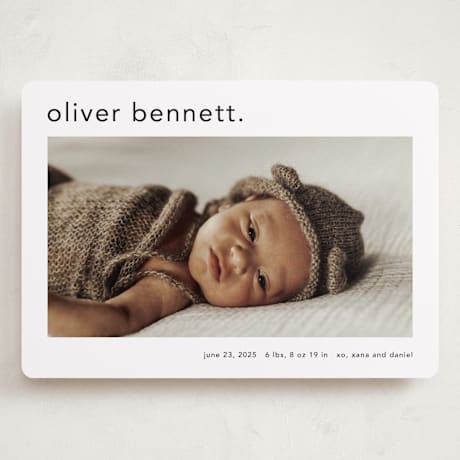 Grand Birth Announcements