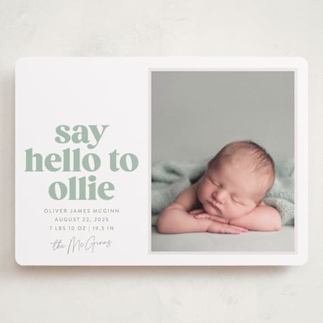 Grand Birth Announcements