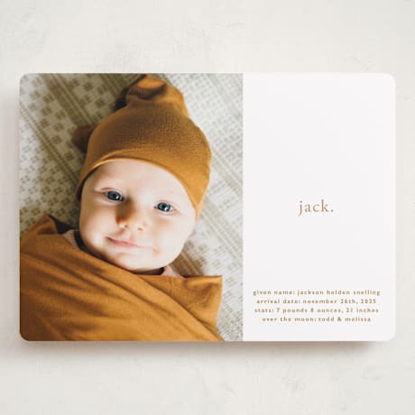 Grand Birth Announcements