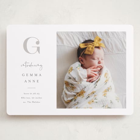 Grand Birth Announcements