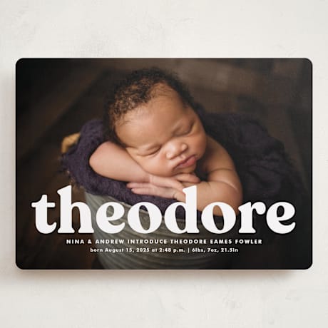 Grand Birth Announcements