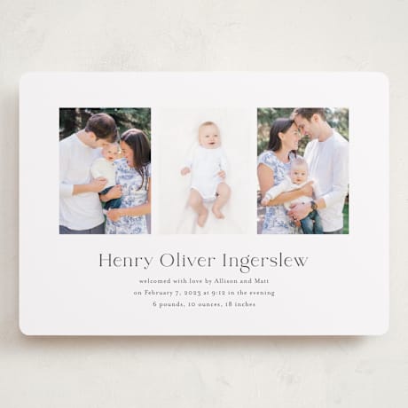 Grand Birth Announcements