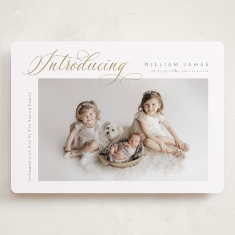 Grand Birth Announcements