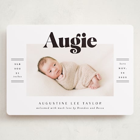 Grand Birth Announcements
