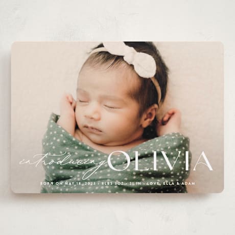 Grand Birth Announcements