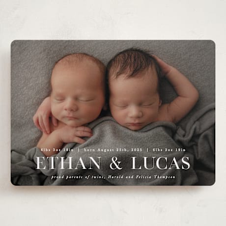 Grand Birth Announcements