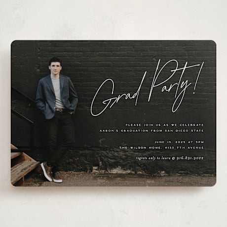 Grand Graduation Party Invitations