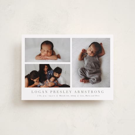 Petite Birth Announcements