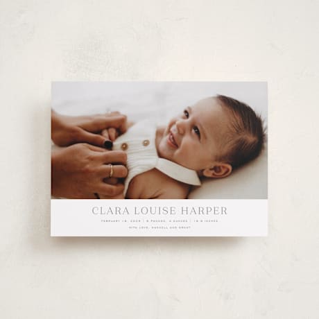 Petite Birth Announcements