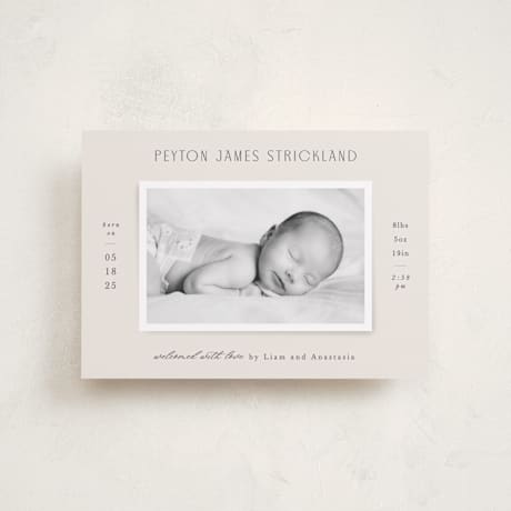 Petite Birth Announcements