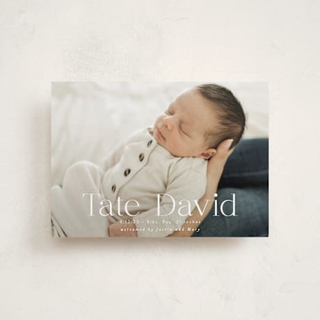 Petite Birth Announcements