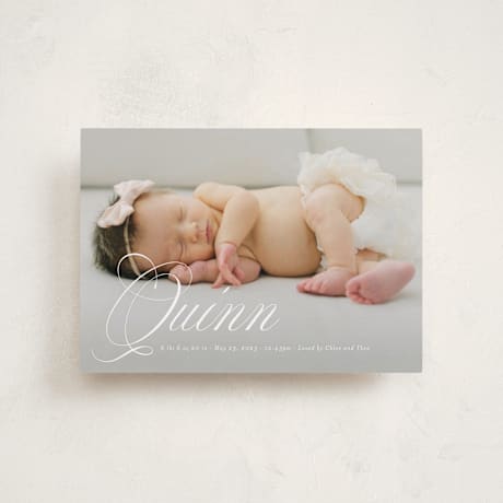 Petite Birth Announcements