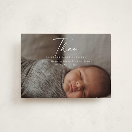 Petite Birth Announcements
