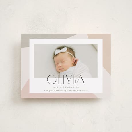 Petite Birth Announcements