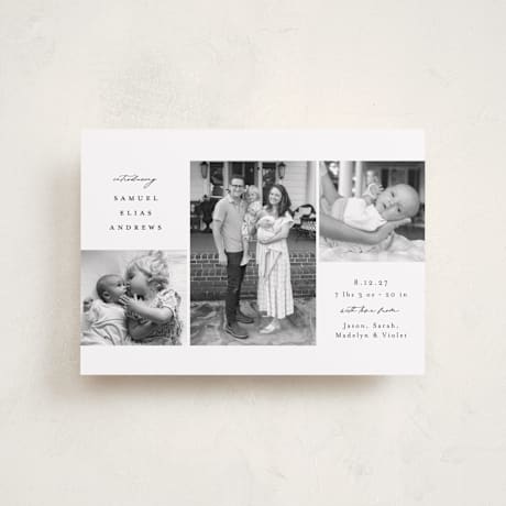 Petite Birth Announcements