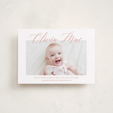 Petite Birth Announcements