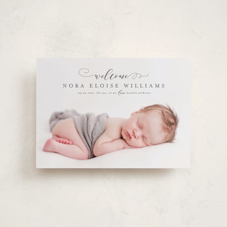 Petite Birth Announcements