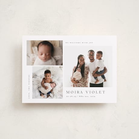 Petite Birth Announcements