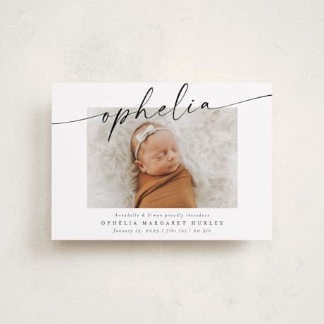 Petite Birth Announcements