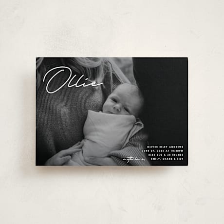 Petite Birth Announcements