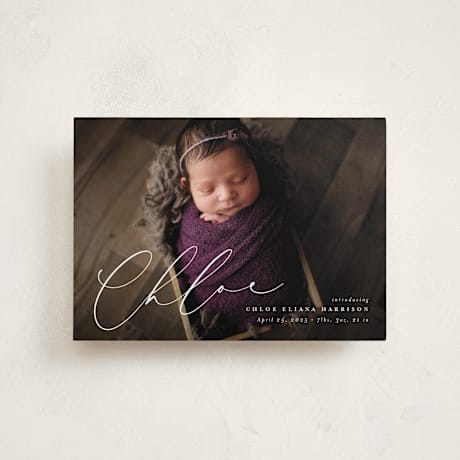 Petite Birth Announcements