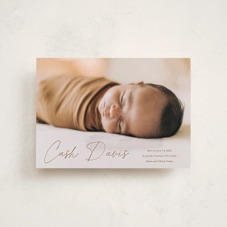 Petite Birth Announcements