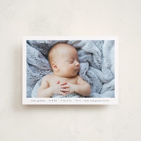 Petite Birth Announcements