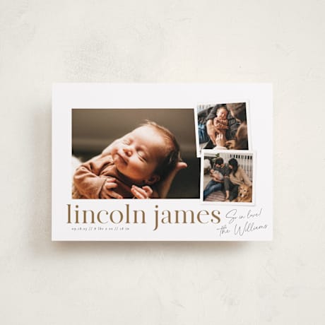 Petite Birth Announcements