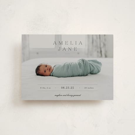 Petite Birth Announcements