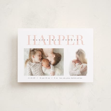 Petite Birth Announcements