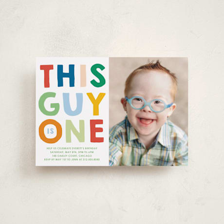 Petite Children's Birthday Party Invitations