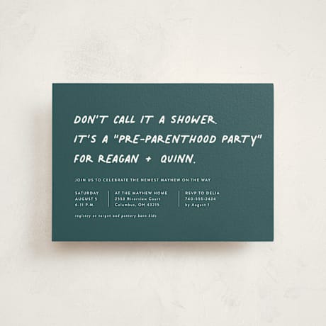 Baby Shower Postcards