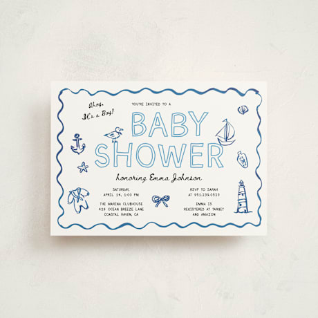 Baby Shower Postcards