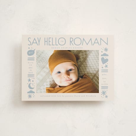 Petite Birth Announcements