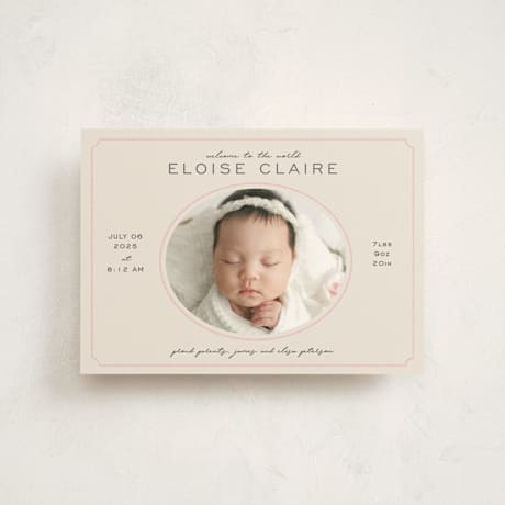 Petite Birth Announcements