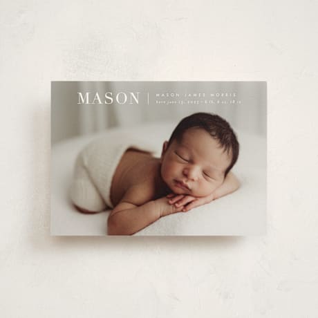 Petite Birth Announcements