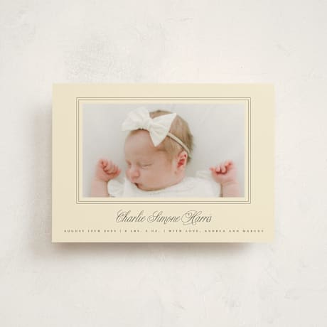 Petite Birth Announcements