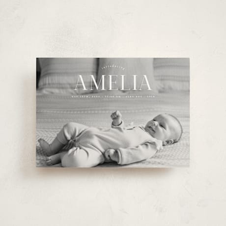 Petite Birth Announcements