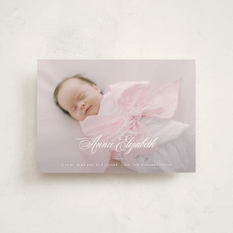 Petite Birth Announcements