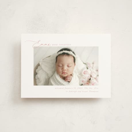 Petite Birth Announcements