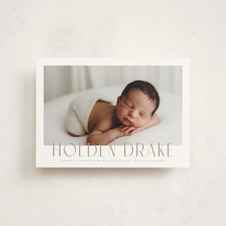 Petite Birth Announcements