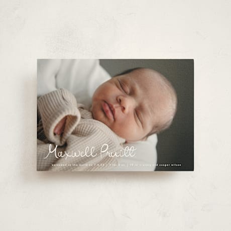 Petite Birth Announcements