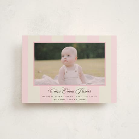 Petite Birth Announcements