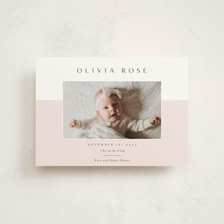 Petite Birth Announcements