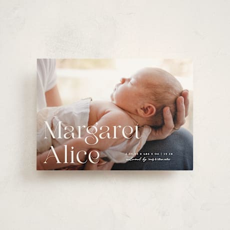 Petite Birth Announcements