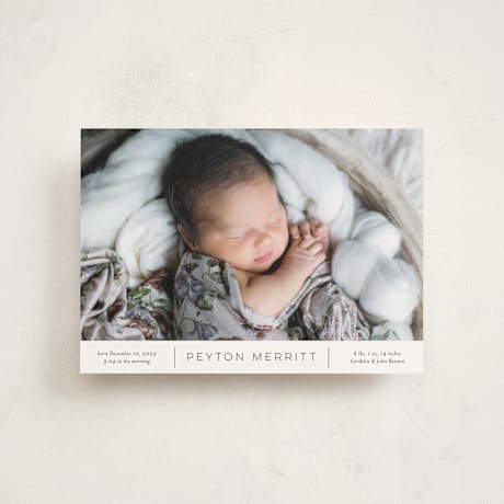 Birth Announcement Postcards