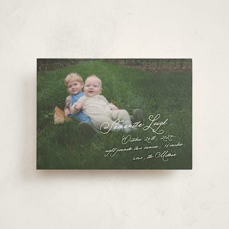 Birth Announcement Postcards