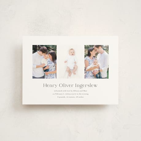Birth Announcement Postcards