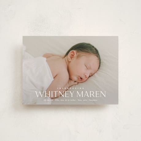 Birth Announcement Postcards