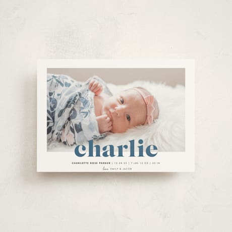 Birth Announcement Postcards